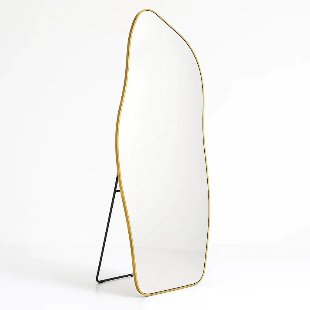 150 x 60 cm Ganzkörperspiegel aus Bio-Baumwolle mit Aluminiumrahmen – Sonderangebot
