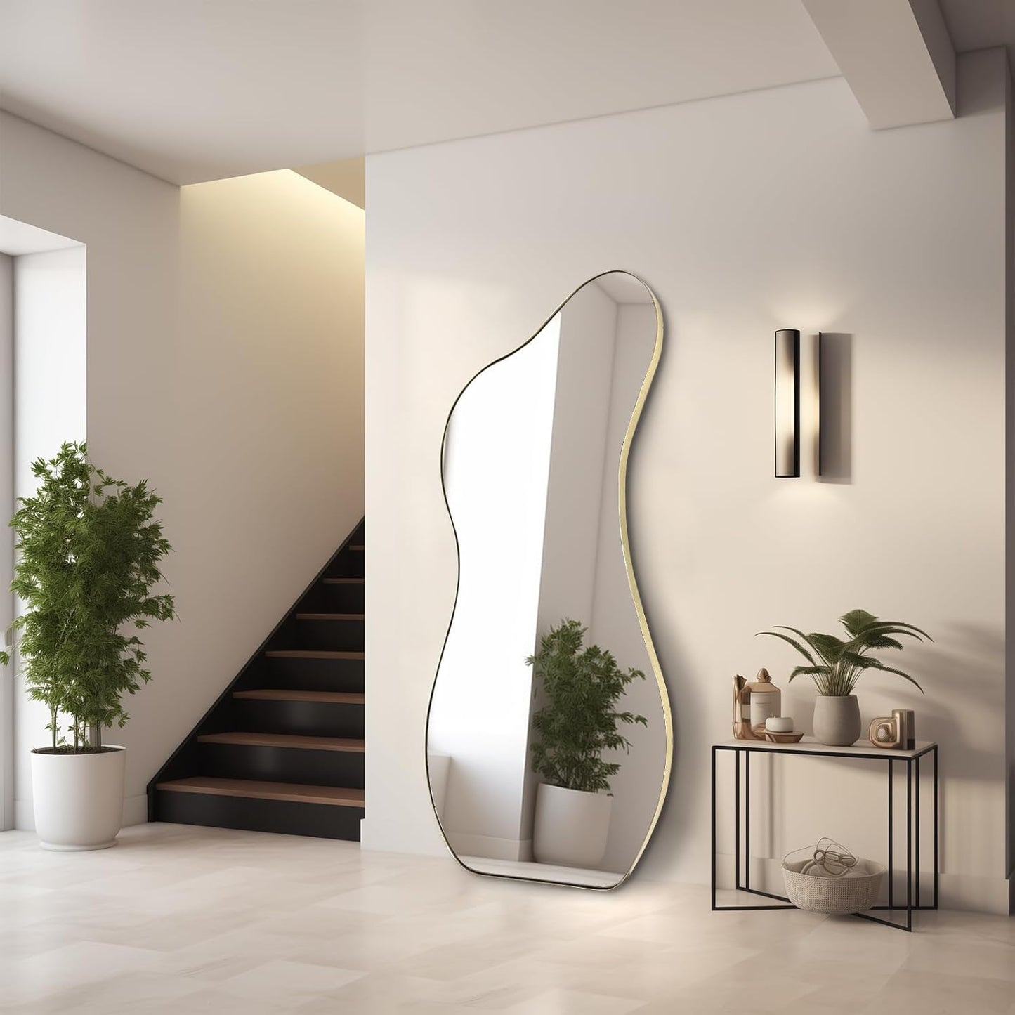 Gebogener Ganzkörperspiegel 170x70 cm — SALE