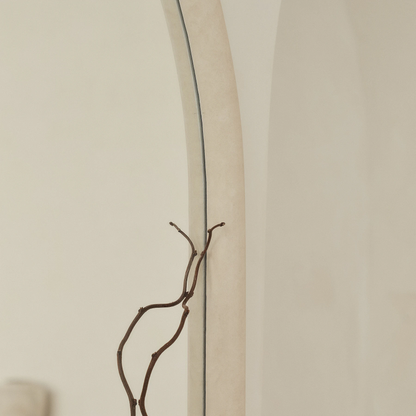 Espelho de corpo inteiro grande com moldura curva  – 190 x 100 cm (Liquidação)