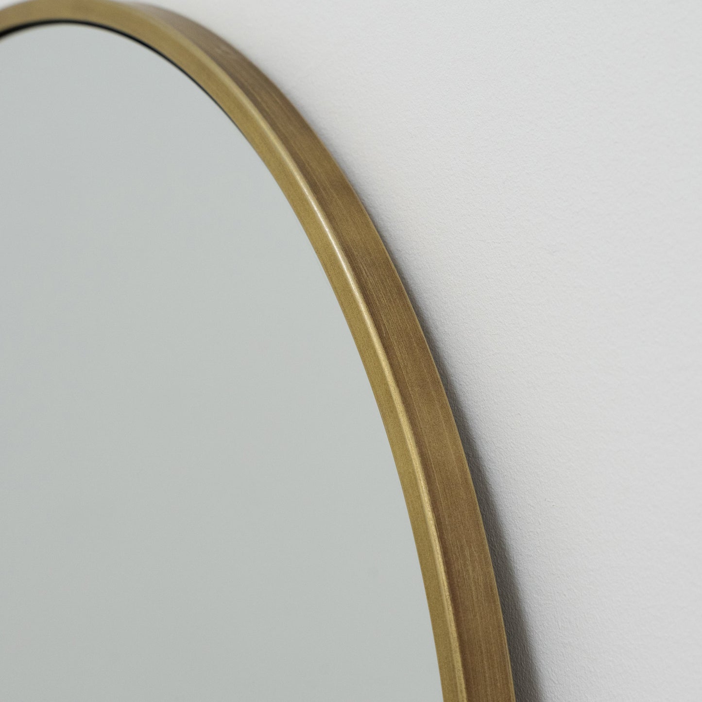 Full Length Dourado Large Arched Metal Mirror arch